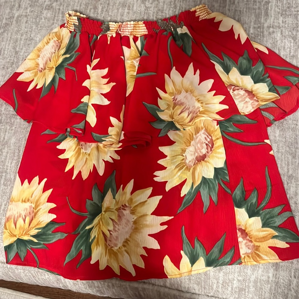 Show me your Mumu strapless shirt! Size small